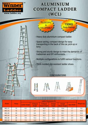 Winner Compact Multi-Use Ladder
